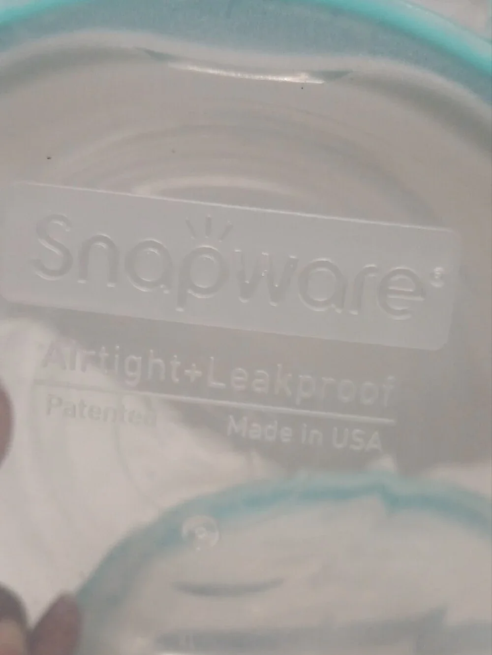 Snapware Aqua & Light Blue Glass Food Storage Set with Leakproof Lids